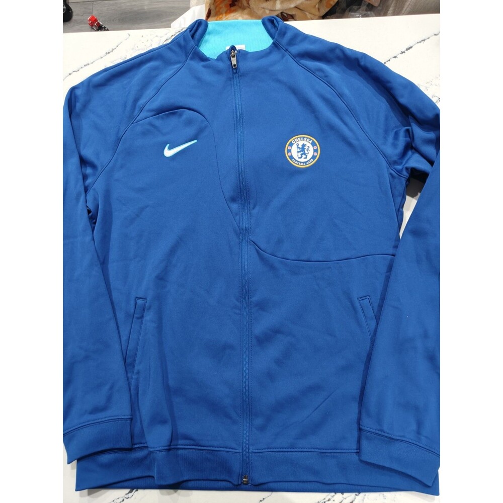 Chelsea FC Jacket Mens Large Slim Fit Nike Strike Soccer Football Track 2022/23